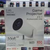 Proyector 2 en 1 con videojuegos