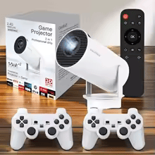 Proyector 2 en 1 con videojuegos